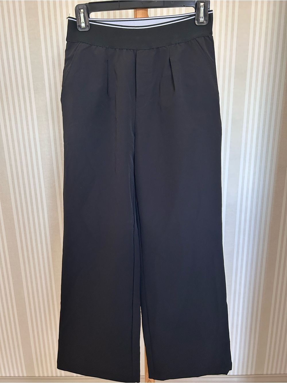 OGLmove Breezy Wide Leg Black Pants with Pockets Women’s Size Small NWT